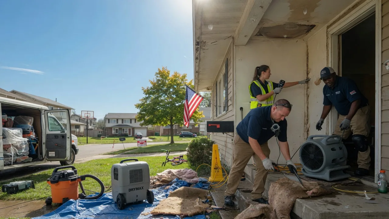 Water Damage Restoration in Kingston, OH near me